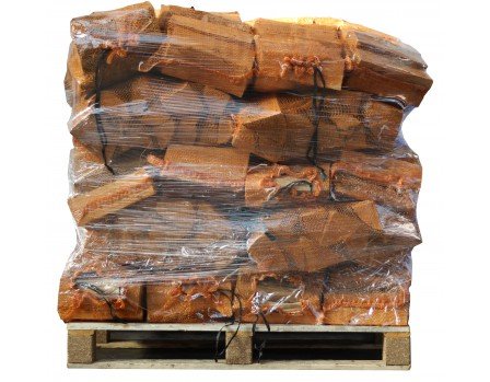 40 sacs de bois sec de 25 cm – 100 % frêne – 8 kg/filet