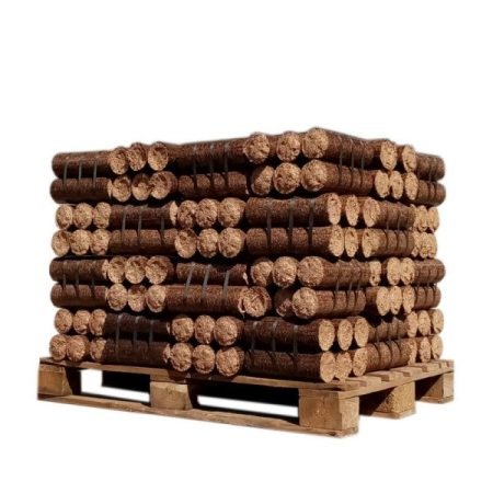 Bois densifiés – bûches de nuit – 1/2 palette de 480 Kg