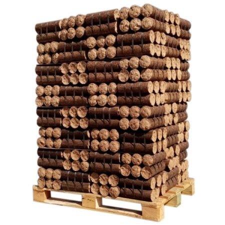 Bois densifiés – bûches de nuit – Palette de 960 Kg